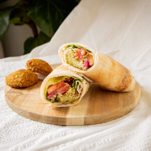 Falafel Patties & Wrap (Vegan)